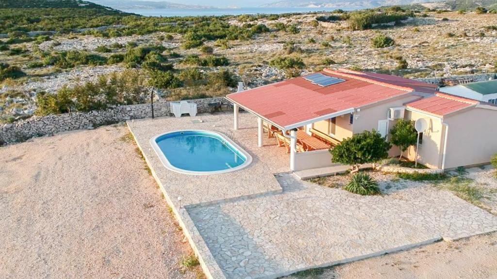 Beautiful Secluded Area Near Novalja Vacation House With Pool And Sea View Villa Lara Exteriör bild